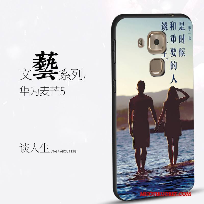 Huawei G9 Plus Kuori Ripustettavat Koristeet Luova Silikoni Suojaus Taide Puhelimen Kuoret Trendi