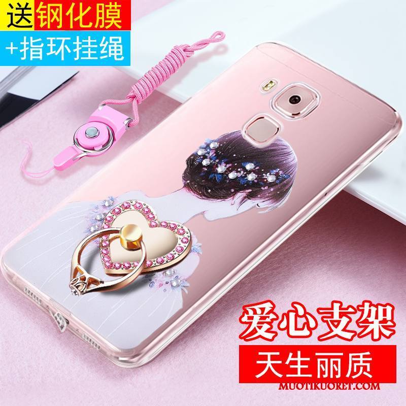 Huawei G9 Plus Pehmeä Neste Kuori All Inclusive Suojaus Kotelo Silikoni Murtumaton