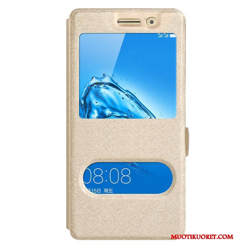 Huawei G9 Plus Puhelimen Kuoret Tuki Avaa Ikkuna Suojaus Kuori Kotelo Nahkakotelo