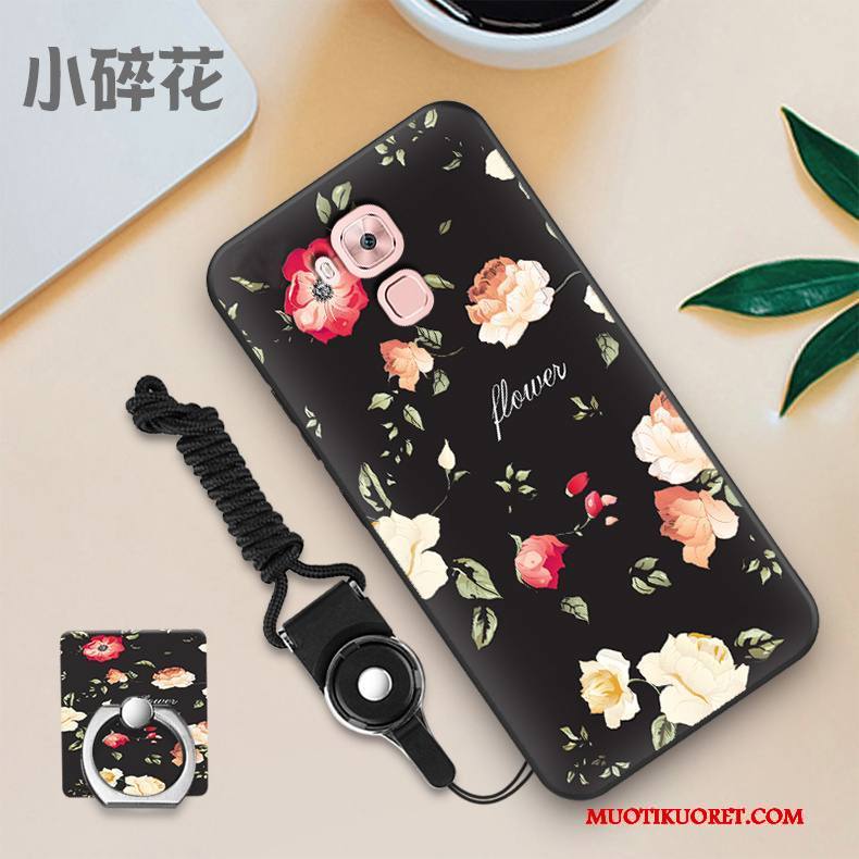 Huawei G9 Plus Vihreä Kuori Pehmeä Neste Kotelo Pesty Suede Silikoni Puhelimen