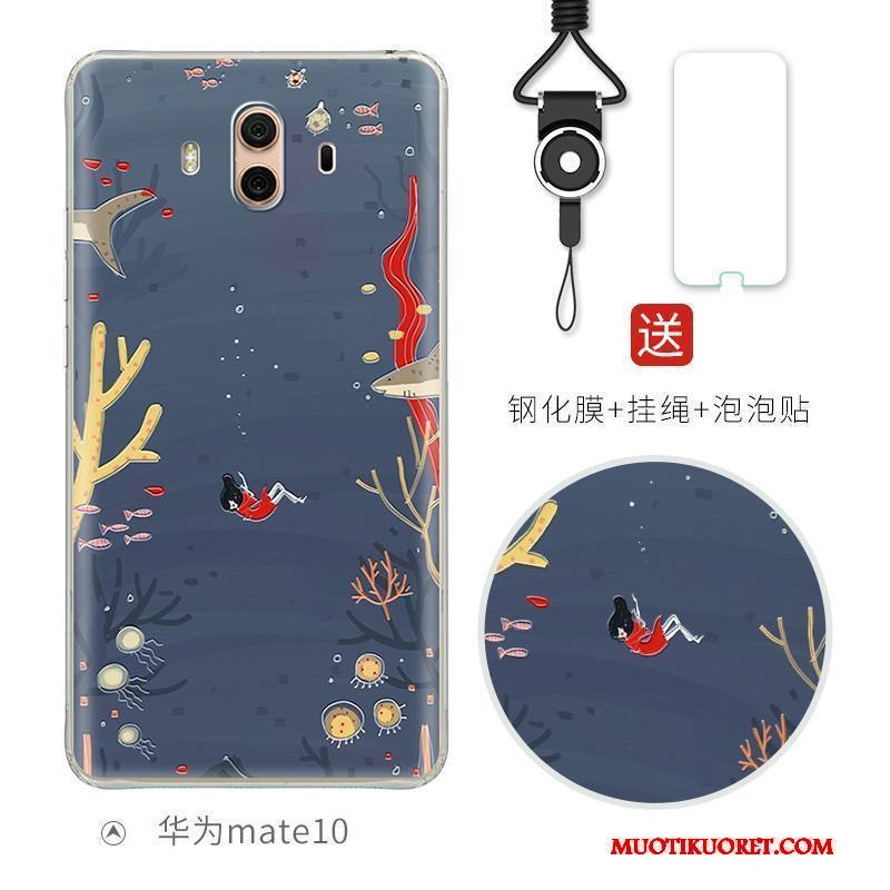Huawei Mate 10 Kuori Jauhe Maalaus Kotelo Ihana Puhelimen Kuoret Murtumaton Luova