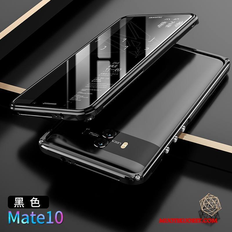 Huawei Mate 10 Kuori Kotelo Suojaus Kulta Puhelimen Kuoret Metalli Takakansi Kehys