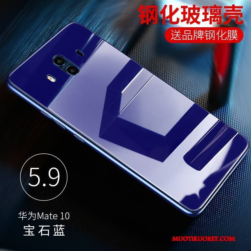 Huawei Mate 10 Kuori Kova All Inclusive Murtumaton Lasi Suojaus Puhelimen Kuoret Musta