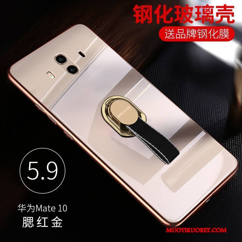 Huawei Mate 10 Kuori Kova All Inclusive Murtumaton Lasi Suojaus Puhelimen Kuoret Musta