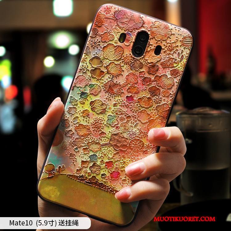 Huawei Mate 10 Kuori Murtumaton Kotelo Luova Taide Suojaus Puhelimen Kuoret Trendi