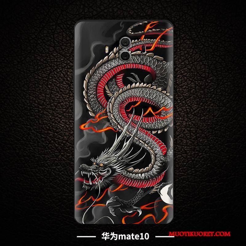 Huawei Mate 10 Kuori Persoonallisuus Luova Kova Sininen Puhelimen Kuoret Kiinalainen Tyyli All Inclusive