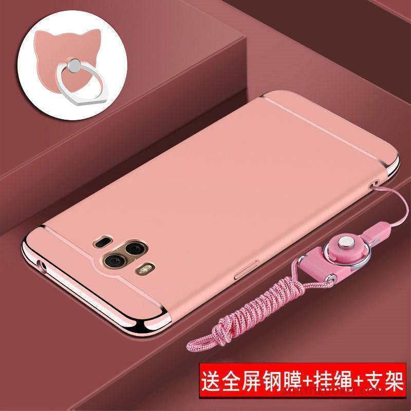 Huawei Mate 10 Kuori Suojaus Puhelimen Kuoret Kotelo Murtumaton Pesty Suede All Inclusive Musta