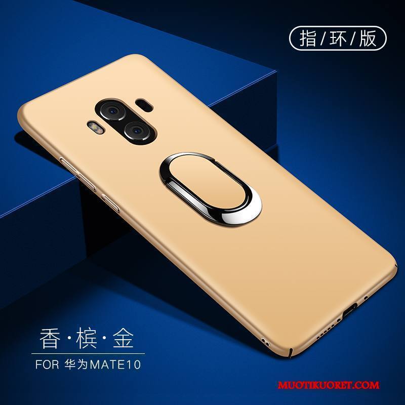 Huawei Mate 10 Kuori Suojaus Tuki Kova Trendi Kotelo All Inclusive Pesty Suede