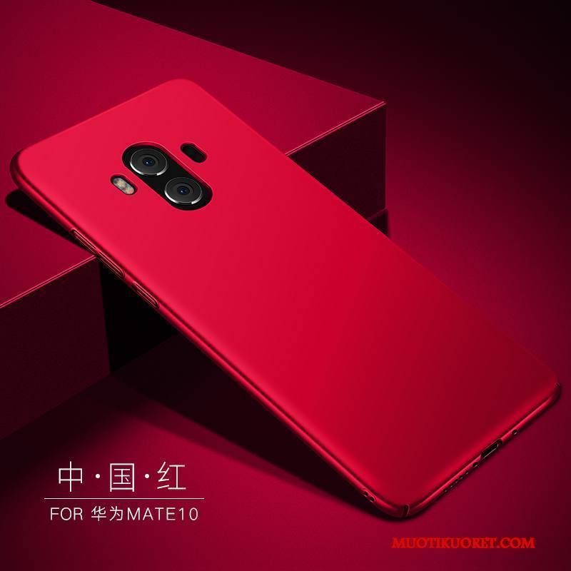 Huawei Mate 10 Kuori Suojaus Tuki Kova Trendi Kotelo All Inclusive Pesty Suede