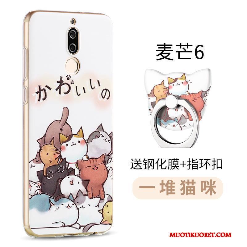 Huawei Mate 10 Lite Kuori Kotelo Ihana Luova Monivärinen Tyylikäs Silikoni Persoonallisuus