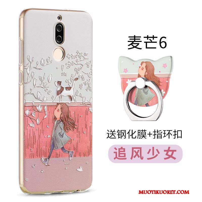 Huawei Mate 10 Lite Kuori Kotelo Ihana Luova Monivärinen Tyylikäs Silikoni Persoonallisuus