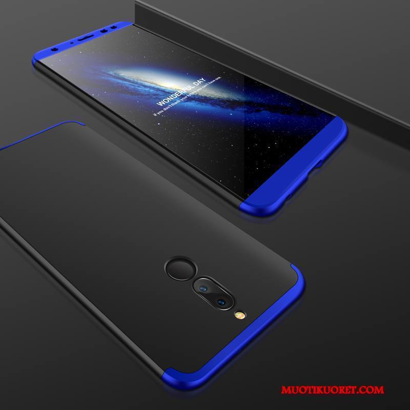 Huawei Mate 10 Lite Kuori Kotelo Kulta Puhelimen Kuoret Suojaus Pesty Suede
