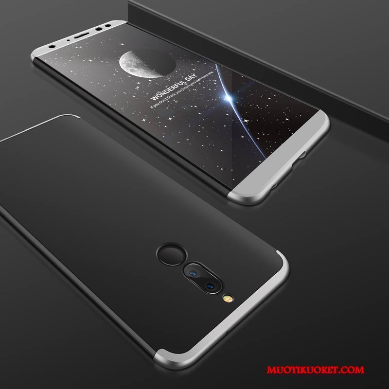 Huawei Mate 10 Lite Kuori Kotelo Kulta Puhelimen Kuoret Suojaus Pesty Suede