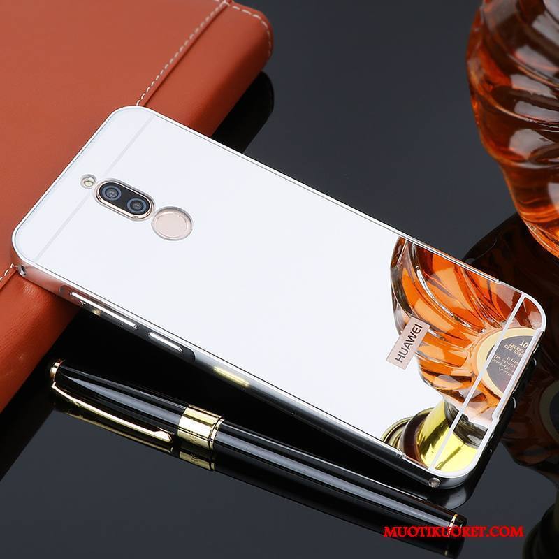 Huawei Mate 10 Lite Kuori Kotelo Puhelimen Kuoret Kehys Suojaus Musta Metalli