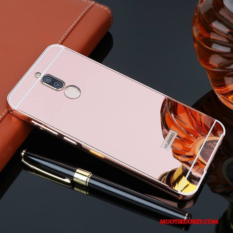 Huawei Mate 10 Lite Kuori Kotelo Puhelimen Kuoret Kehys Suojaus Musta Metalli