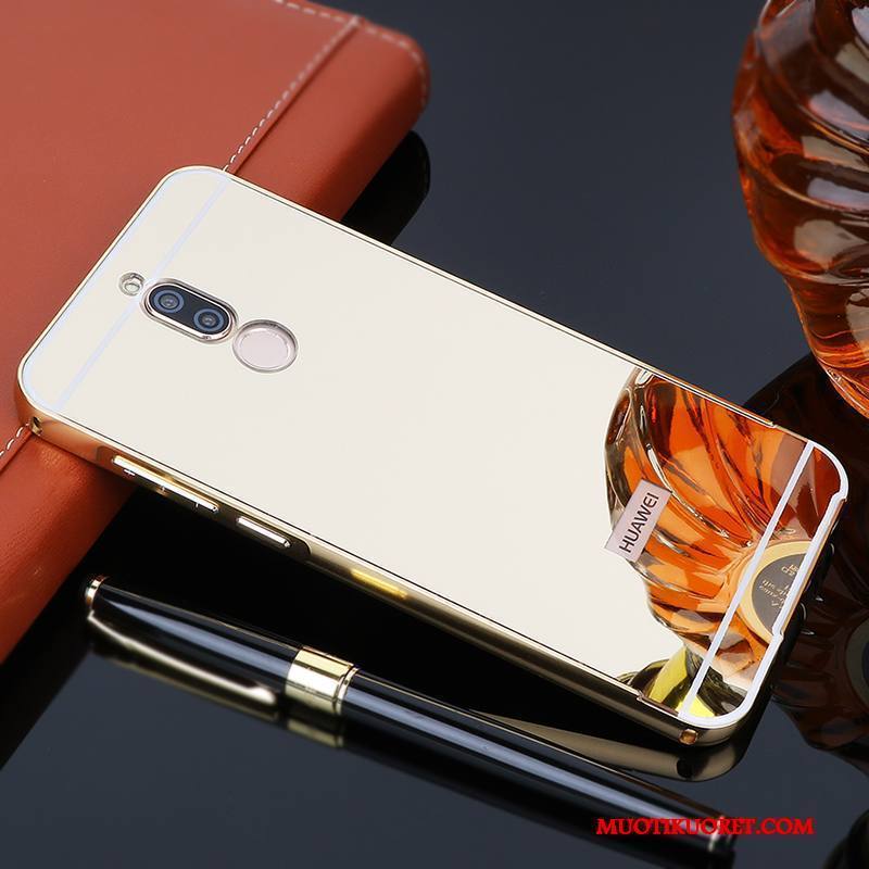 Huawei Mate 10 Lite Kuori Kotelo Puhelimen Kuoret Kehys Suojaus Musta Metalli