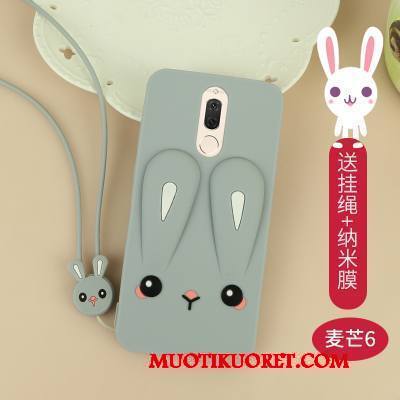 Huawei Mate 10 Lite Kuori Murtumaton Kotelo Suojaus All Inclusive Keltainen Pehmeä Neste Ihana