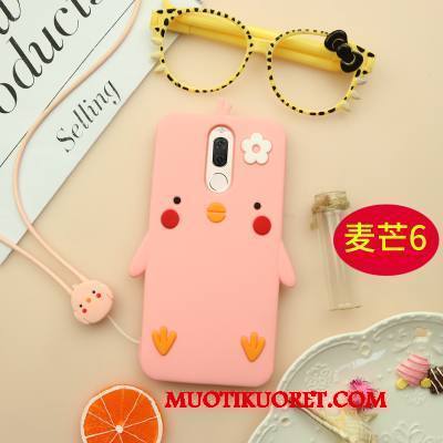 Huawei Mate 10 Lite Kuori Murtumaton Kotelo Suojaus All Inclusive Keltainen Pehmeä Neste Ihana