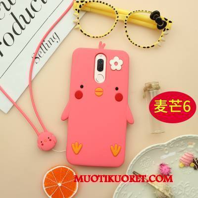 Huawei Mate 10 Lite Kuori Murtumaton Kotelo Suojaus All Inclusive Keltainen Pehmeä Neste Ihana