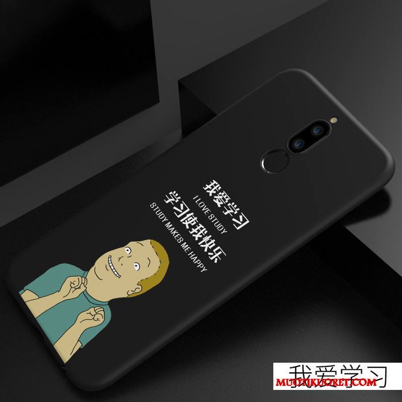Huawei Mate 10 Lite Kuori Musta Silikoni Ihana Pehmeä Neste All Inclusive Suojaus Trendi