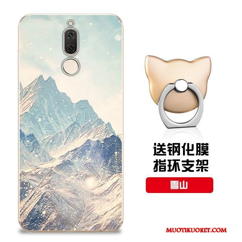 Huawei Mate 10 Lite Kuori Puhelimen Kuoret Murtumaton Pehmeä Neste Jauhe Muokata Silikoni Malli