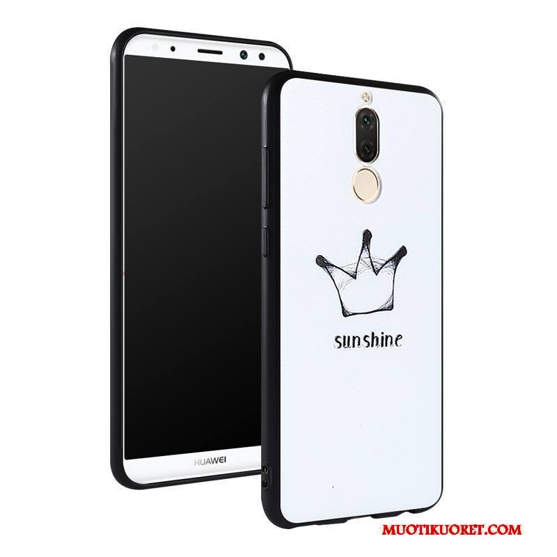 Huawei Mate 10 Lite Kuori Puhelimen Kuoret Ohut Silikoni Musta Kotelo Ultra Pehmeä Neste