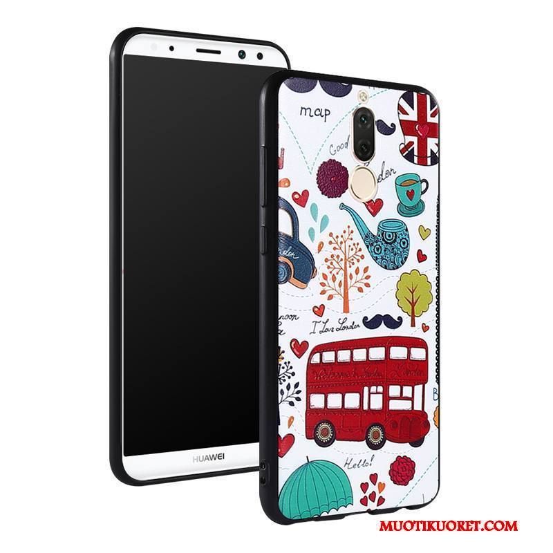 Huawei Mate 10 Lite Kuori Puhelimen Kuoret Ohut Silikoni Musta Kotelo Ultra Pehmeä Neste