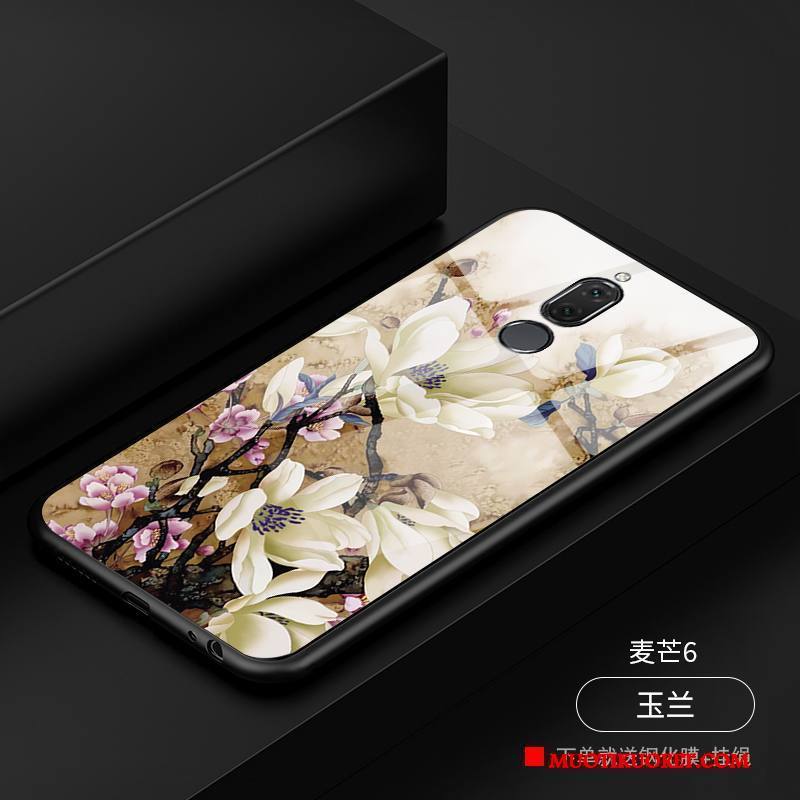 Huawei Mate 10 Lite Kuori Sininen Kotelo Muokata Lasi Persoonallisuus Murtumaton All Inclusive