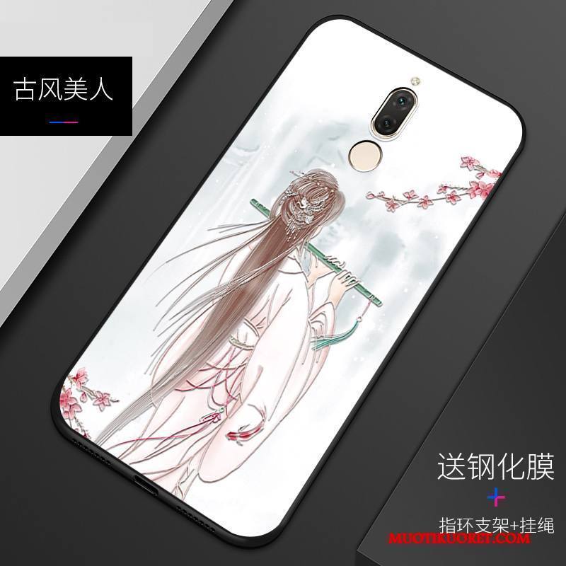 Huawei Mate 10 Lite Puhelimen Kuoret Muokata Pesty Suede Kotelo Persoonallisuus Silikoni Kuori