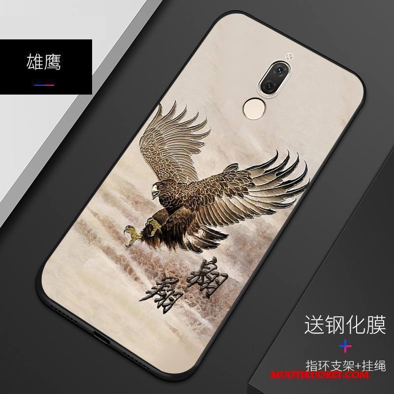 Huawei Mate 10 Lite Puhelimen Kuoret Muokata Pesty Suede Kotelo Persoonallisuus Silikoni Kuori