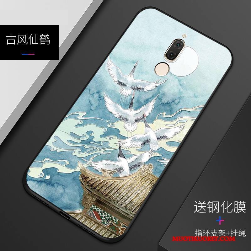 Huawei Mate 10 Lite Puhelimen Kuoret Muokata Pesty Suede Kotelo Persoonallisuus Silikoni Kuori