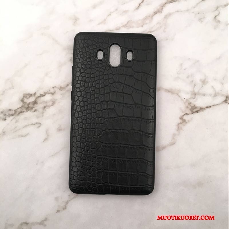 Huawei Mate 10 Pro All Inclusive Kotelo Krokotiili Silikoni Nahka Liiketoiminta Kuori