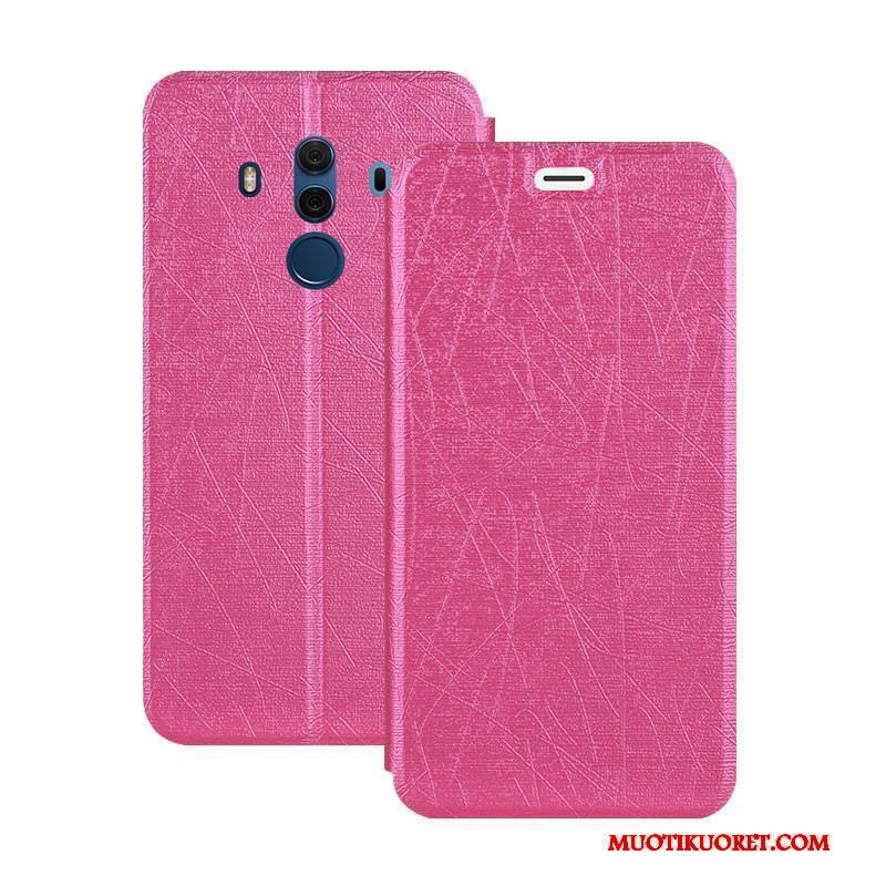 Huawei Mate 10 Pro Punainen Kotelo Kuori Puhelimen Puhelimen Kuoret Nahkakotelo Silikoni