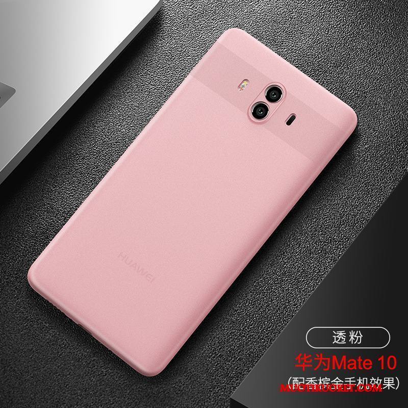 Huawei Mate 10 Sininen Puhelimen Kuoret Pesty Suede Kuori Murtumaton Kova Ultra