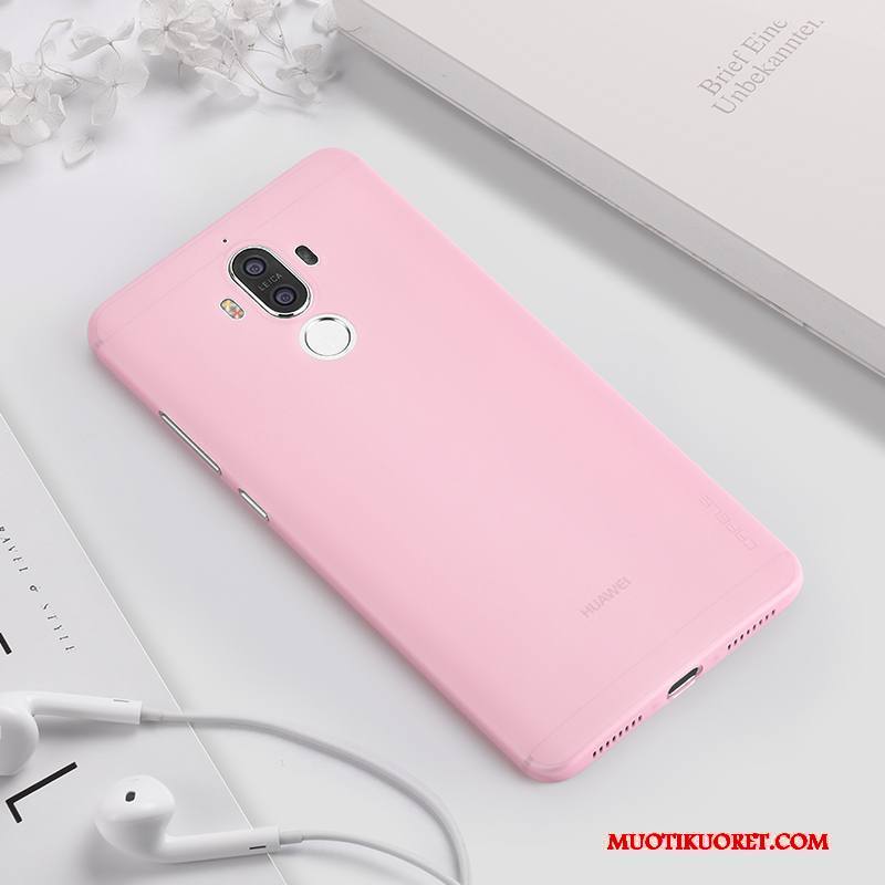 Huawei Mate 10 Sininen Puhelimen Kuoret Pesty Suede Kuori Murtumaton Kova Ultra