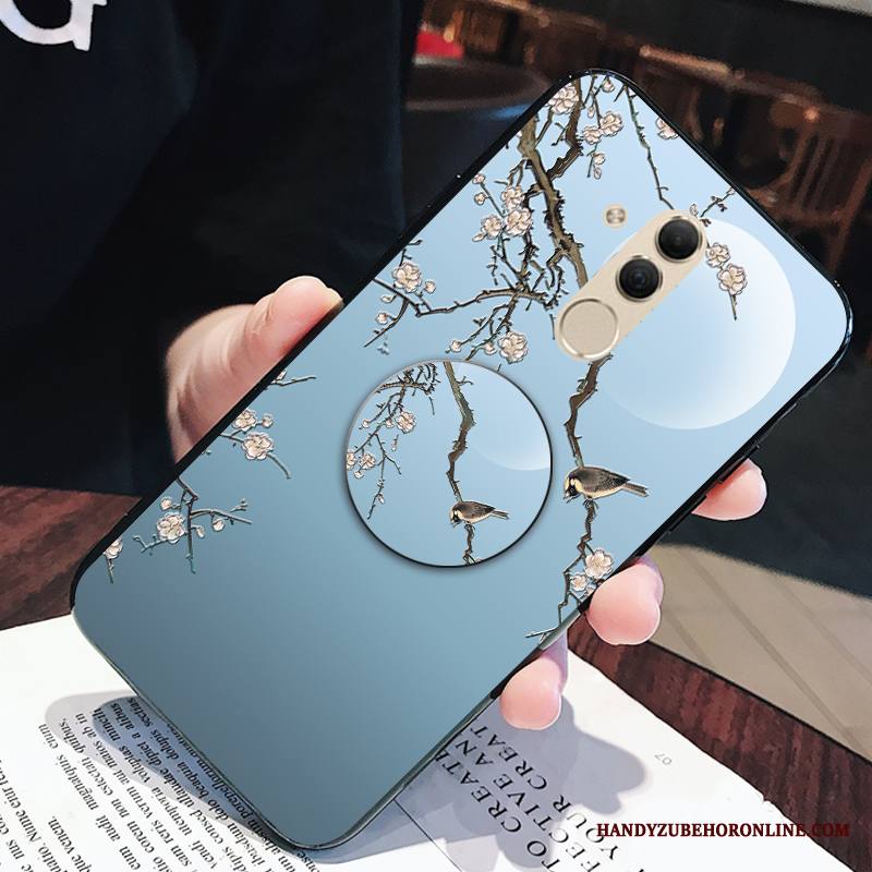 Huawei Mate 20 Lite Kuori Puhelimen Kuoret Suojaus Sininen Kotelo Persoonallisuus Luova Silikoni