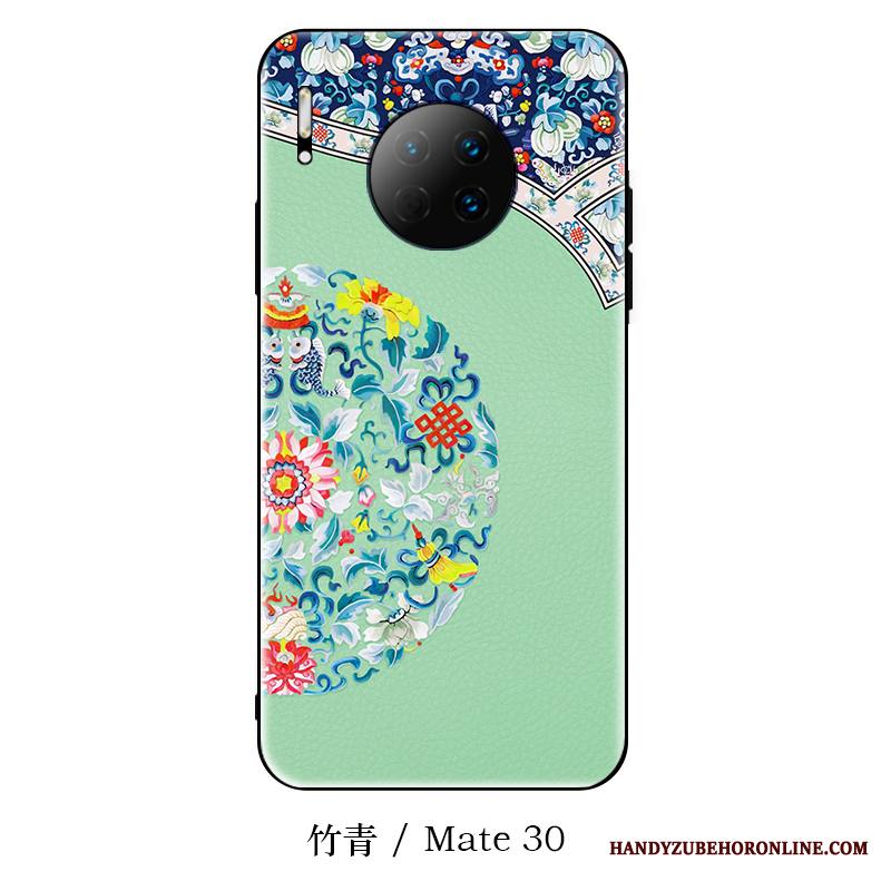 Huawei Mate 30 Kuori Luova Tide-brändi Murtumaton Ultra Kiinalainen Tyyli Silikoni Uusi