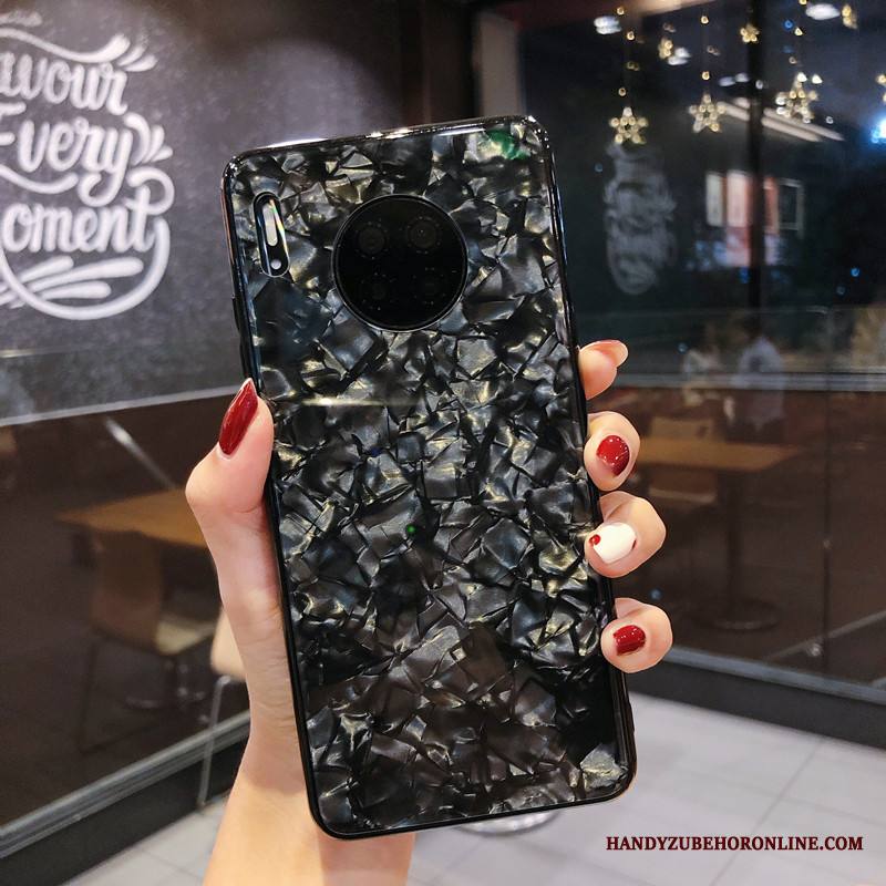 Huawei Mate 30 Kuori Puhelimen Ylellisyys Punainen All Inclusive Murtumaton Puhelimen Kuoret Lasi