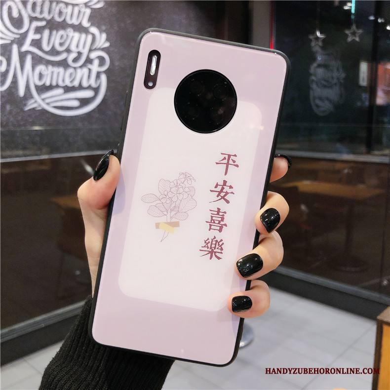 Huawei Mate 30 Murtumaton Vihreä Lasi All Inclusive Puhelimen Kuoret Kuori Kiinalainen Tyyli