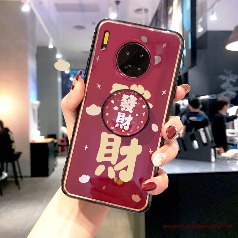 Huawei Mate 30 Pro Rakastunut Pehmeä Neste Kuori Luova Vihreä Trendi Persoonallisuus