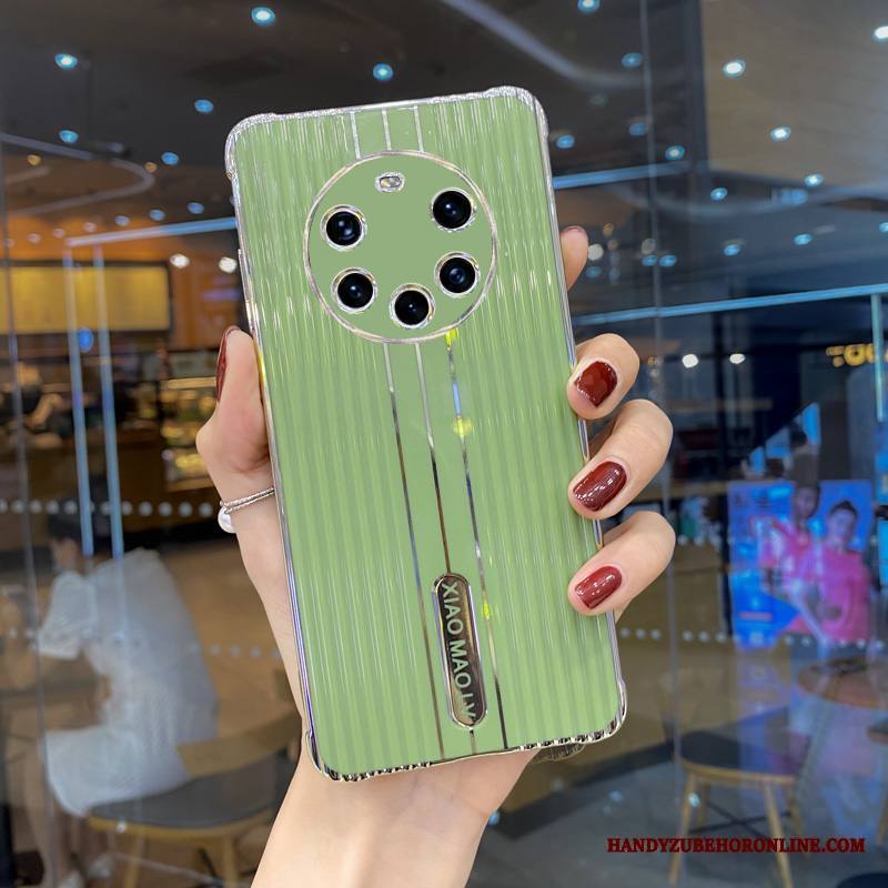 Huawei Mate 40 Pro+ Kuori Luova Net Red Uusi Oranssi All Inclusive Yksinkertainen Persoonallisuus