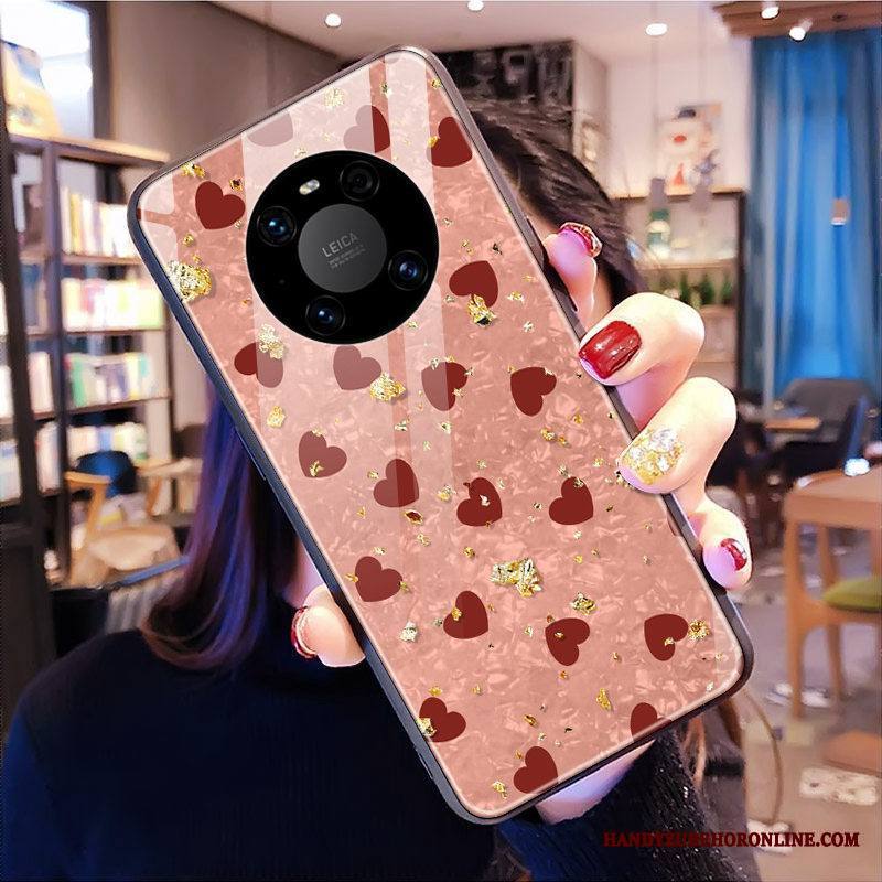 Huawei Mate 40 Tuuli Kotelo Valkoinen Kova Puhelimen Kuoret Kuori Net Red