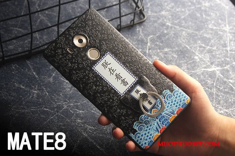 Huawei Mate 8 Kuori Suojaus Persoonallisuus Palatsi Kohokuviointi Puhelimen Kuoret Rengas Luova
