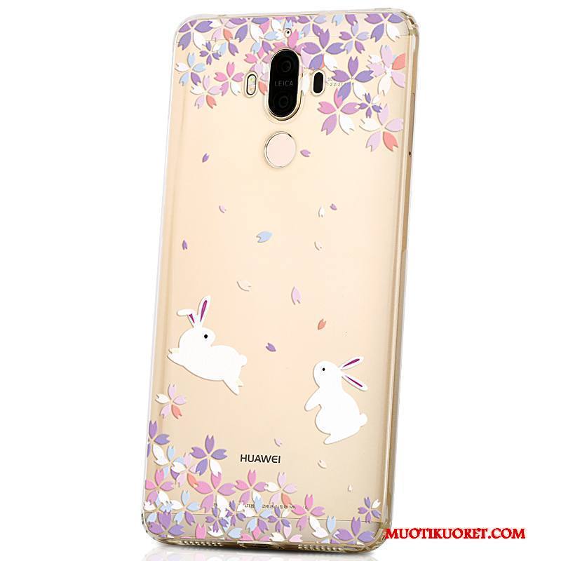 Huawei Mate 9 Kuori Kotelo Pehmeä Neste Sarjakuva Läpinäkyvä All Inclusive Trendi Silikoni