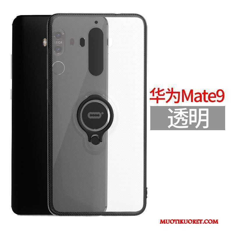 Huawei Mate 9 Kuori Murtumaton Kotelo Rengas Vihreä Tuki Silikoni Suojaus