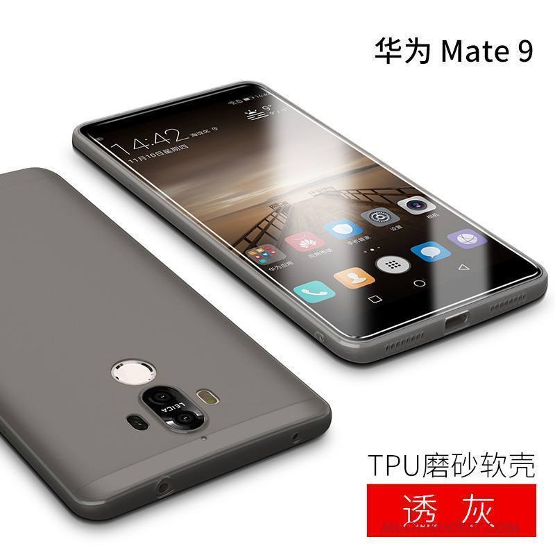 Huawei Mate 9 Kuori Pehmeä Neste Kotelo Puhelimen Kuoret Ohut Suojaus All Inclusive Musta