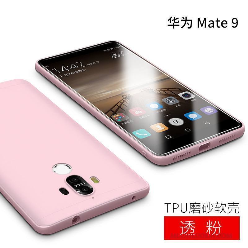 Huawei Mate 9 Kuori Pehmeä Neste Kotelo Puhelimen Kuoret Ohut Suojaus All Inclusive Musta