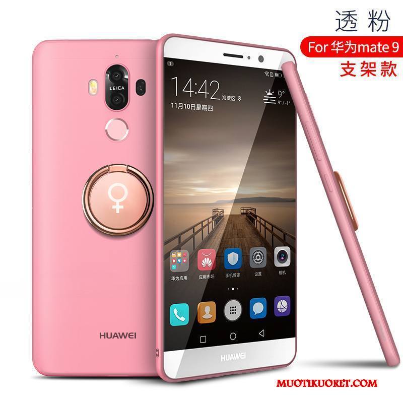 Huawei Mate 9 Kuori Pehmeä Neste Kotelo Puhelimen Kuoret Ohut Suojaus All Inclusive Musta