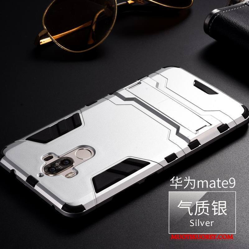 Huawei Mate 9 Kuori Pehmeä Neste Suojaus Kotelo Silikoni All Inclusive Puhelimen Kuoret Punainen