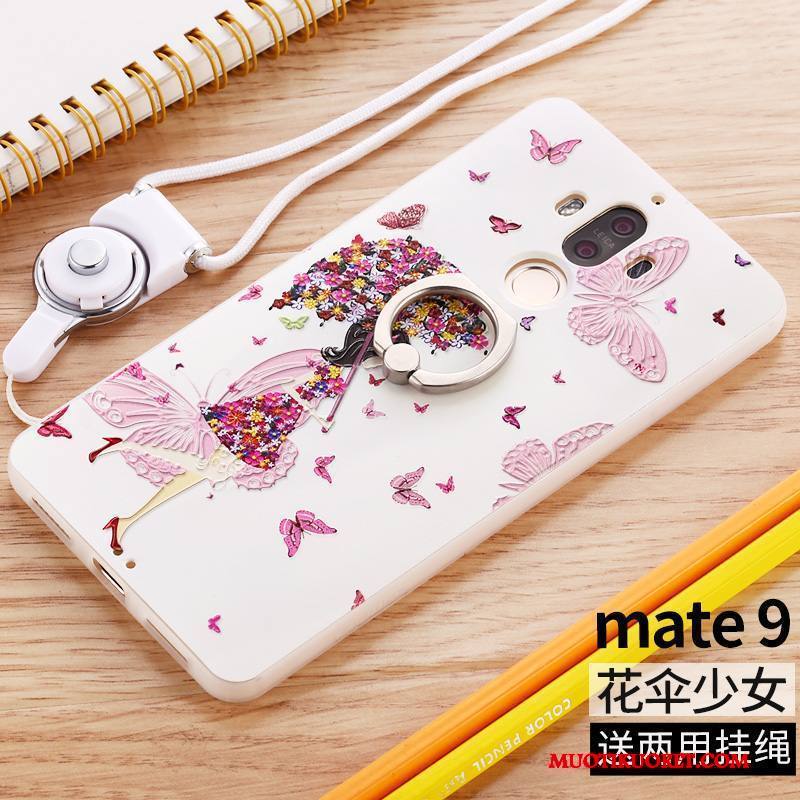 Huawei Mate 9 Kuori Persoonallisuus Kotelo Luova Puhelimen Kuoret Silikoni Vaaleansininen Murtumaton